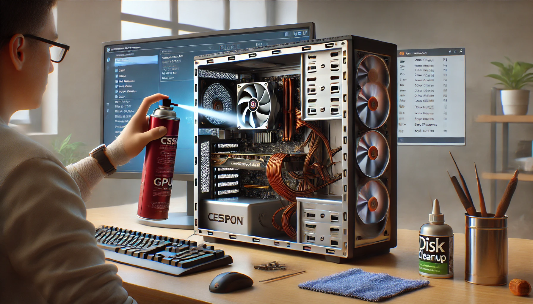 How to Maintain and Clean Your PC – Software and Physical Maintenance Guide